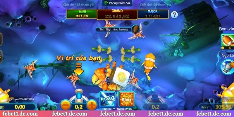 Jackpot đánh cá luôn có sự thu hút lớn