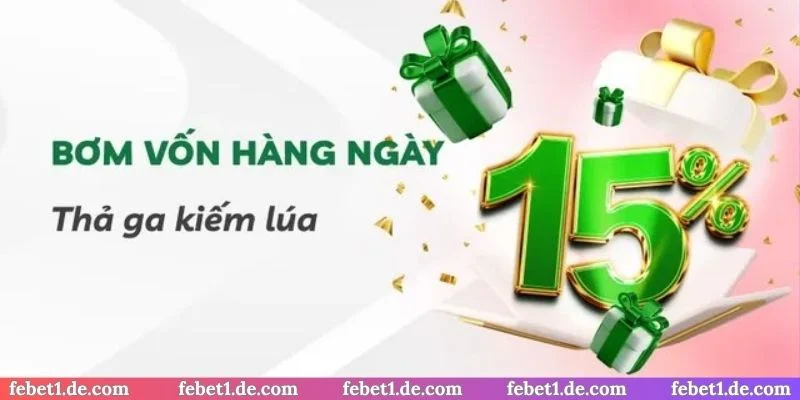 Nạp tiền mỗi ngày thưởng 15