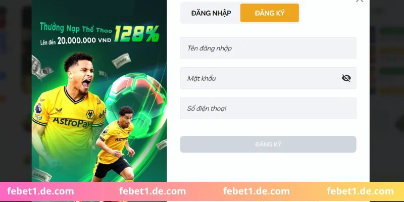 Hướng dẫn tạo tài khoản với biểu mẫu chi tiết